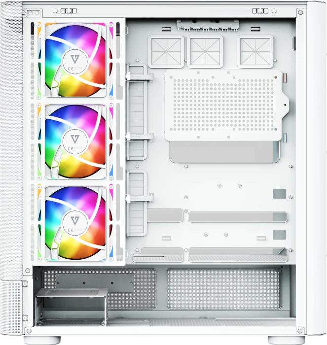 Modecom Volcano AQ300 ARGB White, Glasfenster