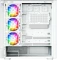 Modecom Volcano AQ300 ARGB White, Glasfenster Vorschaubild
