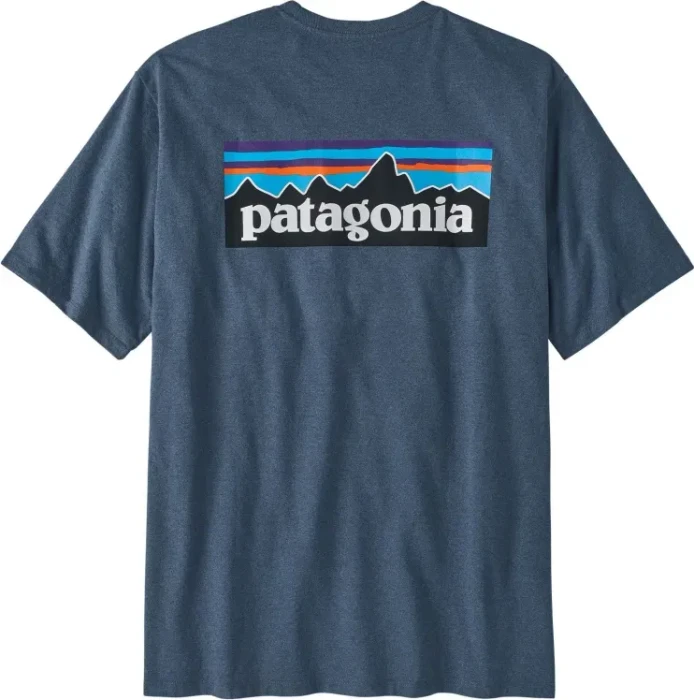 Patagonia P-6 Logo Responsibili-Tee T-Shirt kurzarm utility blue (Herren)