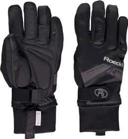 Roeckl Villach Fahrradhandschuhe schwarz