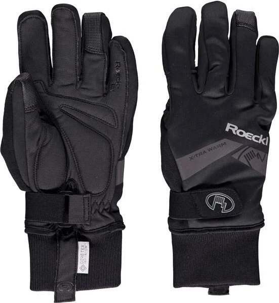 Roeckl Villach Fahrradhandschuhe schwarz
