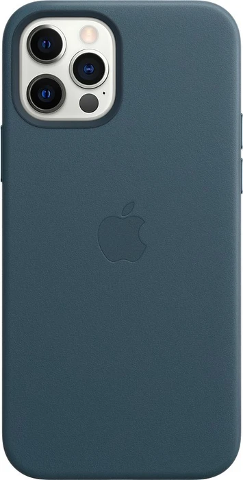 Apple Leder Case mit MagSafe für iPhone 12/12 Pro baltischblau