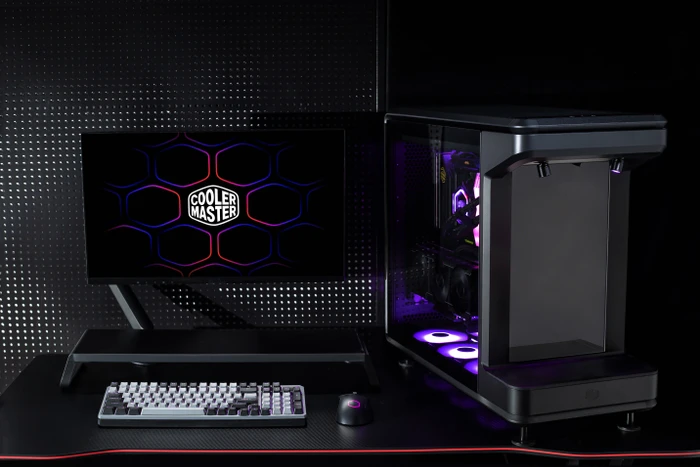 Cooler Master MasterFrame 360 Stage Mirror, schwarz, Glasfenster