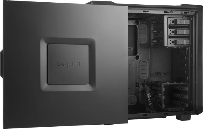be quiet! Silent Base 600 schwarz, schallgedämmt