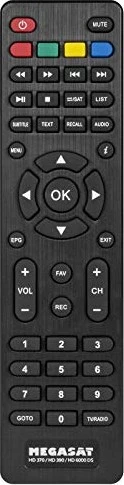 MegaSat HD370 Fernbedienung
