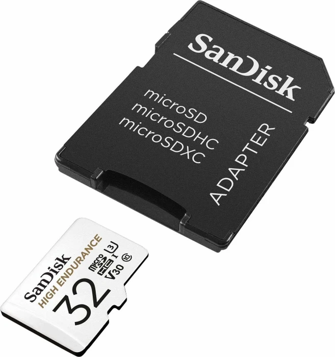 SanDisk High Endurance R100/W40 32GB Kit, UHS-I U3, Class 10