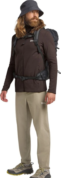 Jack Wolfskin Kolbenberg Full Zip Jacke peat (Herren)