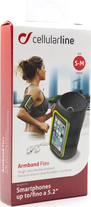 Cellularline Armband Flex schwarz