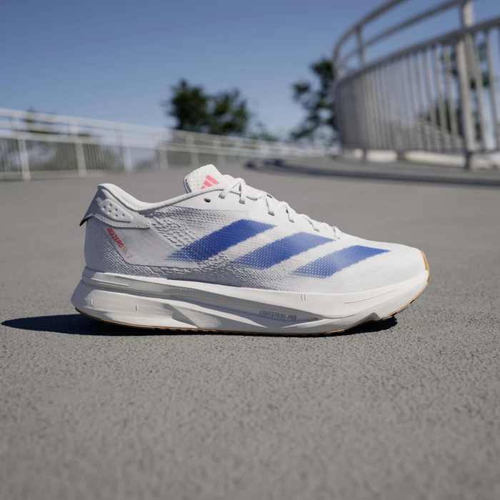 adidas Adizero SL2 cloud white/royal blue/pure ruby (Herren)