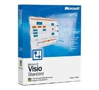 Microsoft Visio 2003 Standard (englisch) (PC)