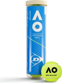 Dunlop Australian Open Tennisbälle, 4 Stück