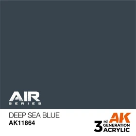 AK-Interactive 3rd Gen Acrylic Colors Air Series deep sea blue, 17ml