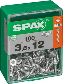 Spax WIROX A9J 4CUT T-STAR plus T20 Universalschraube, 3.5x12mm, 100 Stück