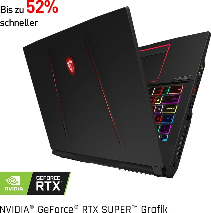 MSI GE75 Raider 10SGS-047, Core i9-10980HK, 32GB RAM, 512GB SSD, 1TB HDD, GeForce RTX 2080 SUPER, DE