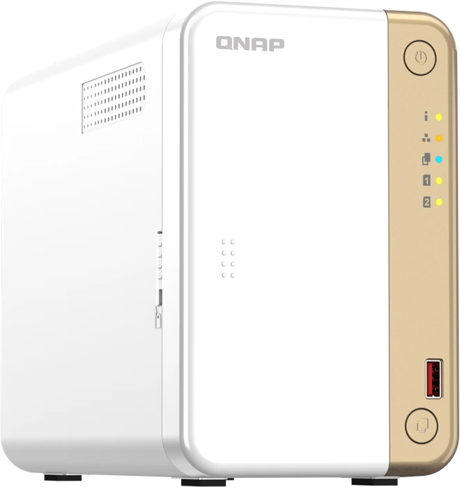 QNAP Turbo Station TS-262-4G, 4GB RAM, 1x RJ-45 2.5GBase-T, 2x USB-A 3.1