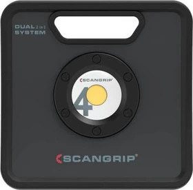 Scangrip Nova 3K C+R LED Hybrid Akku-/Elektro-Arbeitsleuchte inkl. Akku 4.4Ah