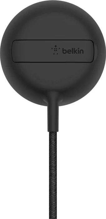 Belkin BoostCharge Pro tragbares drahtloses Ladepad mit MagSafe 15W schwarz