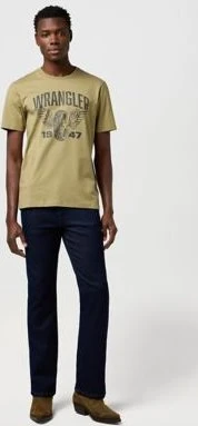 Wrangler Americana T-Shirt kurzarm aloe (Herren)