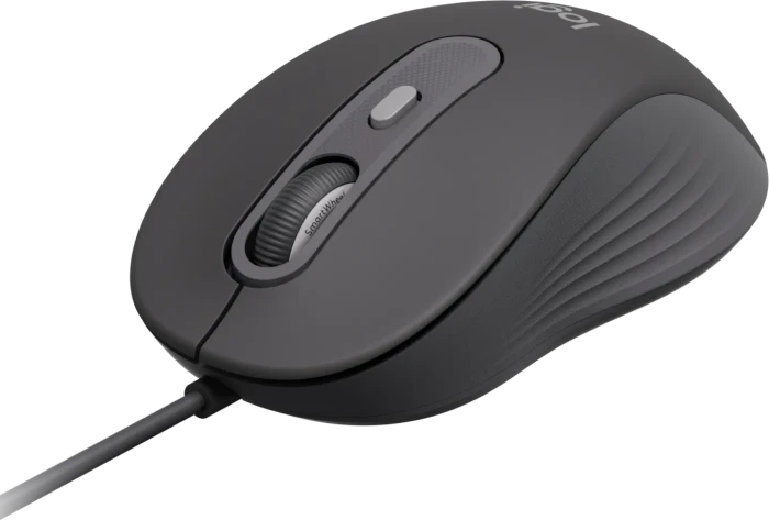 Logitech M520 Signature Wired for Business, Graphite, USB