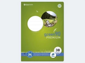 Staufen green Schulheft, A4, Lineatur 38, 16 Blatt