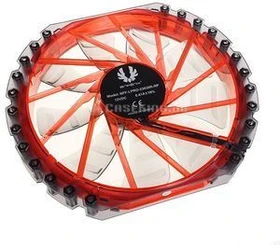BitFenix Spectre Pro LED schwarz/rot, 230mm