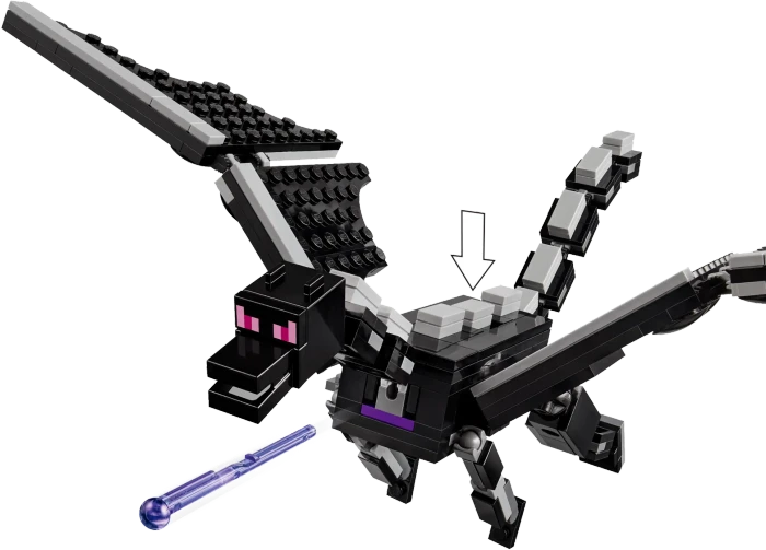 LEGO Minecraft - Der Enderdrache und das Endschiff