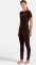 Odlo Natural Merino 200 Baselayer Funktionsshirt kurzarm fudge (Damen) Vorschaubild