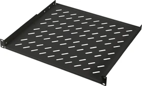 Digitus Fachboden, für Netzwerk- und Serverschränke, schwarz, 400mm Einbautiefe
