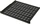Digitus Fachboden, für Netzwerk- und Serverschränke, schwarz, 400mm Einbautiefe (DN-19 TRAY-1-400-SW)