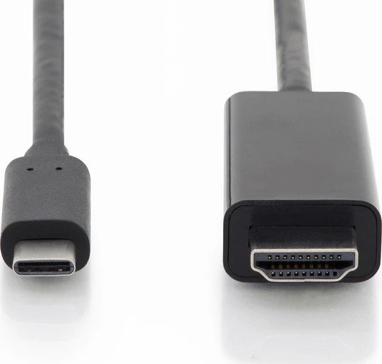 Digitus USB-C 3.1 [Stecker] auf HDMI [Stecker] Adapterkabel, 2m
