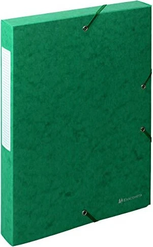 Exacompta Scotten Archivbox 40mm, A4, grün, 10er-Pack