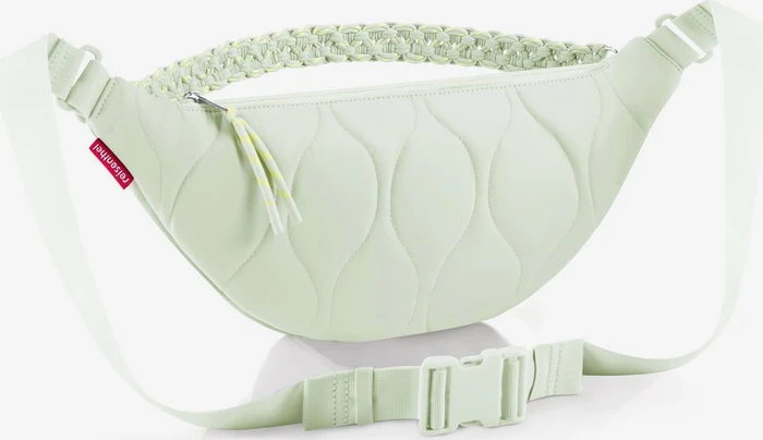 Reisenthel city makramee Bauchtasche puffer iced matcha