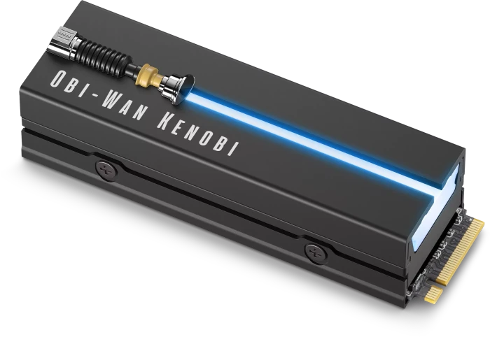 Seagate FireCuda 530 Heatsink SSD +Rescue - Lightsaber Collection Special Edition 2TB, M.2 2280 / M-Key / PCIe 4.0 x4, Kühlkörper