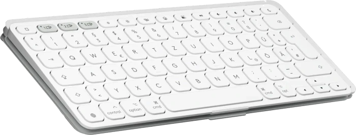 Logitech Keys-To-Go 2 für iPad, Hellgrau, Bluetooth, DE