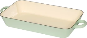 Riess Pastell Bratpfanne 37x22cm nilgrün
