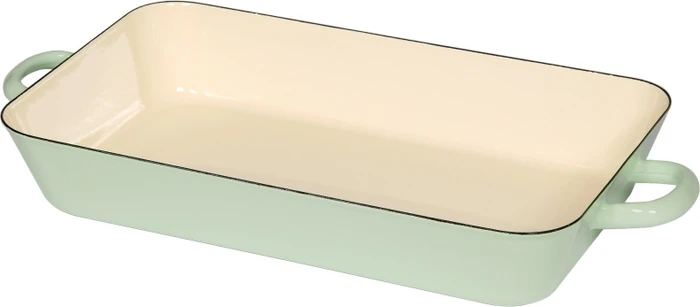 Riess Pastell Bratpfanne 37x22cm nilgrün