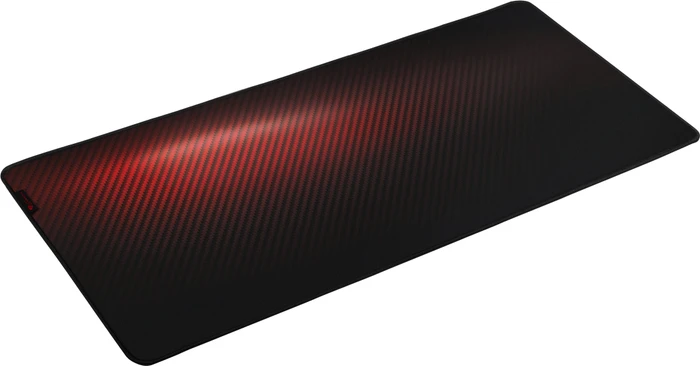 Genesis Carbon 500 Ultra Blaze Ultra-Size Gaming Mousepad, 1100x450mm, schwarz/rot