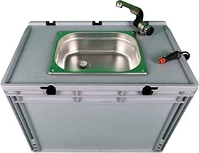 SRM-Design Mobiles Spülbecken Eurobox Campingküche