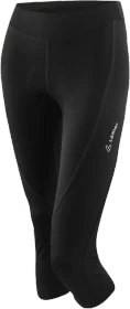 Löffler Tour II Fahrradhose 3/4 schwarz (Damen)