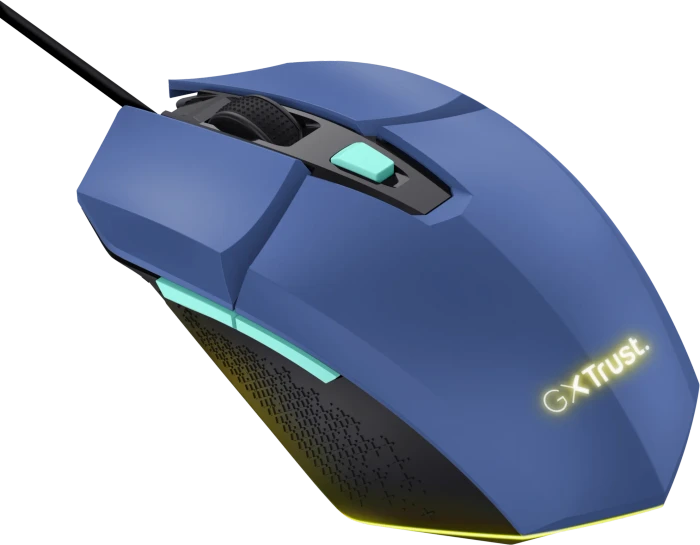 Trust Gaming GXT 109B Felox Gaming Mouse blau, USB