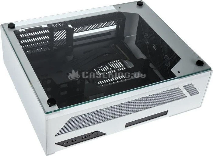Lian Li PC-O5 weiß, Glasfenster, Mini-ITX