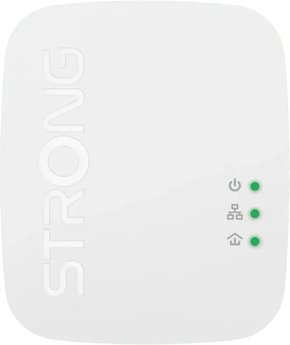 Strong Powerline Wi-Fi 600 Kit Mini, Powerline/WLAN-Access Point und Powerline-Adapter Set, 2er-Bundle