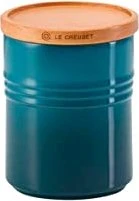 Le Creuset Mittlere Vorratsdose deep teal