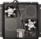 LogiLink Canovate 19" Dachlüftereinsatz, Lüftermodul, 2 Lüfter, schwarz Vorschaubild