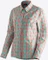 Maier Sports Nanni Hemd langarm green lightblue/red check (Damen) Vorschaubild