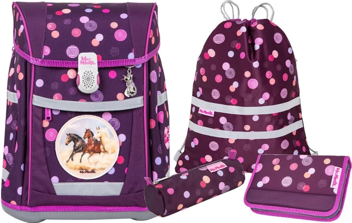 McNeill Tenero Ruby Schultaschen-Set, 5-tlg.