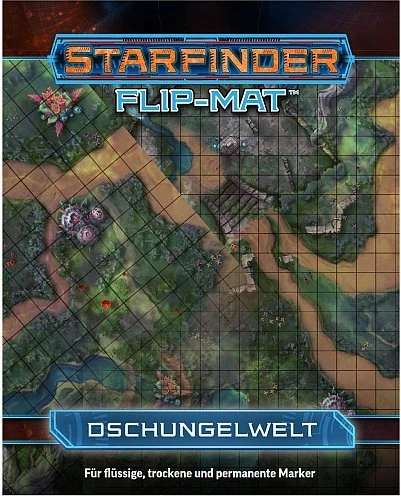 Starfinder Flip-Mat Dschungelwelt