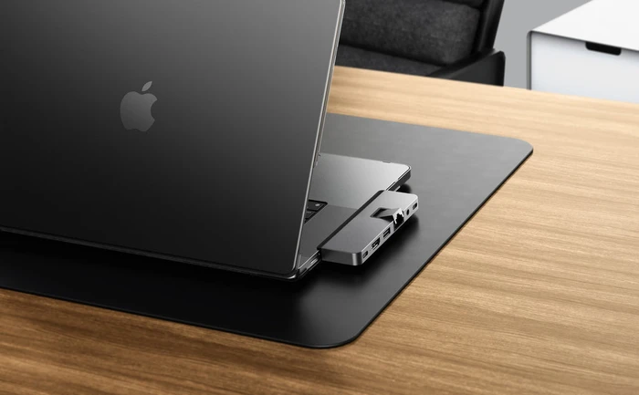 Targus HyperDrive DUO PRO 7-in-2 USB-C Hub - Grey, 2x USB4 [Stecker]