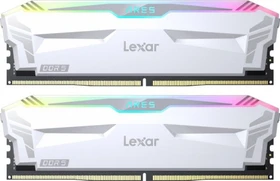 Lexar ARES RGB White UDIMM 32GB Kit, DDR5-6400, CL32-38-38-76