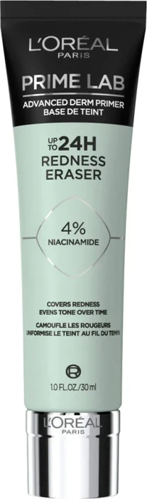 L'Oréal Prime Lab 24H Redness Eraser Primer, 30ml